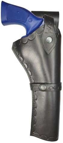 VlaMiTex R8 Holster en Cuir pour Revolver Smith&Wesson L Frame 617/586 / 686 / SW Colt Python/Dan Wesson 6-8 Pouces