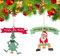 Tomicy 2 PCS Animados Decoraciones De Navidad Colgantes de Arboles de Navidad Adornos para Colgar DIY Divertida decoración de Navidad Personalizados de Dibujos Animados Decoración de Fiestas