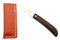 Couteau de Poche Pliant Japonais Fait à la Main au Japon par Mr KOTOH Acier D2 Manche Bois Couteaux Artisanal Mecanisme de Verouillage par Friction (Bois Wenge)