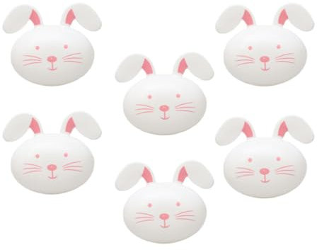 Alipis Oeufs De Pâques Coquille Lapin en Forme De Nouveauté Oeuf De Pâques Capsules Vides 50Pcs Capsule Remplissable Chasse Aux Œufs De Pâques Conteneurs Surprise en Plastique pour Les