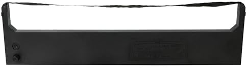 vhbw Farbband Schriftband kompatibel mit Citizen 1200 | 120 D PLUS, 120 D, 180C, 124 D, 121 PDS, 120 DS Nadeldrucker, Bondrucker - Schwarz