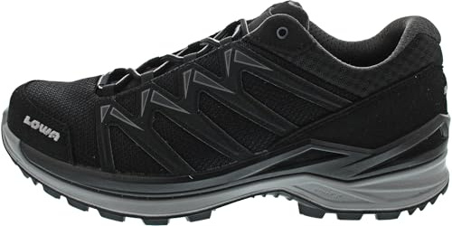 LOWA Innox PRO GTX LO Trekkingschuh Wanderschuh Herren schwarz schwarz
