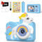 Beedove Kamera Kinder, Einhorn Digitalkamera Kinder mit Stativ, 20 MP/HD 108/2 Inch Bildschirm/Foto & Video/Rahmen/Filter/Musik/Spiele, Fotoapparat mit 32G Speicherkarte, Geschenke für Kinder
