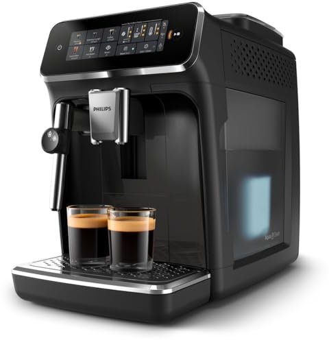 Cafetera en grano - PHILIPS - EP3321/40 - 1500 W - 275 g en grano - Negra