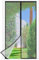 Mosquitera Puerta Magnetica - 90 x 200 CM - Negro, Mosquiteras para Puertas, Cierre Magnético de Arriba a Abajo, Automáticamente,Mantiene el Aire Fresco