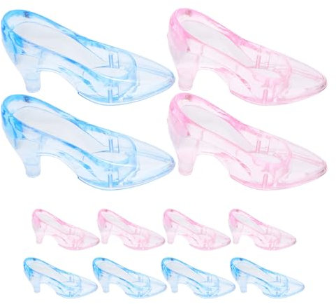 Ciieeo Pcs Miniature High Heel Figurine Sparkly Heels for Women Elegant Party Decorations for Wedding Birthday