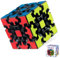 Zahnrad Würfel Puzzle Smooth Twist Puzzles Würfe-l Cube Multi Color 3D Puzzzle -Würfel Spielzeug Kreativer Würfels Für Konzentrations Und Kombinationsübungen Geeignet Für Zauberwürfel Enthusiasten
