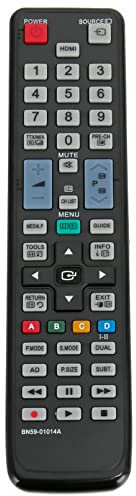 VINABTY BN59-01014A Universal Mando a Distancia Aptos para Samsung AA59-00478A BN59-01018A BN59-01069A; HG40NA790 LE32C530F1WXZG LE32C579J1SXZG LA32C630K1MXRD Smart TV
