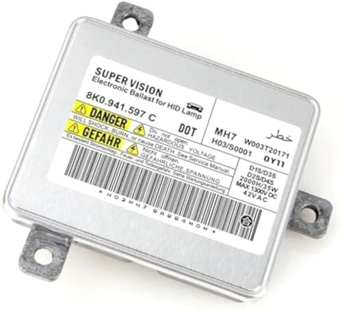 TIUEO Voiture Xenon Hid Headlight Ballast pour Audi A1 A3 A4 A5 A6 A7 A8 Q5 Q7 8K0941597C W003T20171 8K0.941.597.C Steuergerät Unité Commande Phare Module Conversion Kits