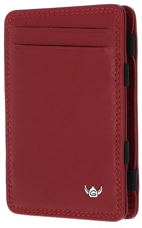Golden Head Leder Kartenhalter Polo RFID Protect Wunder-Börse 4044 Rot dunkelrot