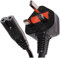 Agagadgets Mains Power Lead Cable for Brother Sewing Machines | 3 Pin Wall Cord to Figure 8 C7 | 5M