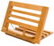Exerz Wooden Lese Kochbuchständer Koch Rezepthalter Buchstütze - Premium Qualität/Einstellbar/Ideal für Bücher, iPads und Tablets -34 x 24 x 2 cm (Holzfarbe)