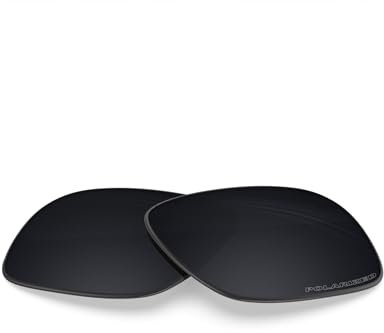 BLAZERBUCK Anti-Salt Polarized Replacement Lenses for Oakley Fuel Cell OO9096 - Black