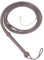 LB'S WHIP Indiana Jones Style 2,4 m 8 Tresse en Cuir Marron foncé
