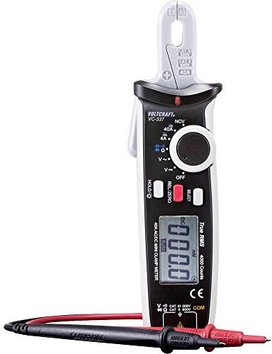 VOLTCRAFT VC-337 Stromzange digital CAT III 300 V, CAT II 600 V Anzeige (Counts): 4000