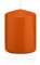 INNA-Glas Vela Columna/Cirio Maeva, Naranja, 8cm, Ø6cm, 29h Vela de Mesa - Candela
