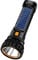 E-SHIDAI Solar/Rechargeable Multi Function 1000 Lumens LED Torch, with Emergency Strobe Flashlight and 1200 Mah Battery, Emergency Power Supply and USB Charging Cable, Fast Charging (1PC)