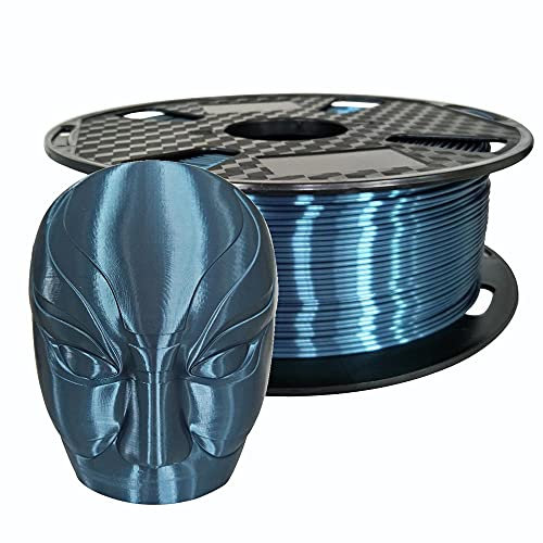 CC3D Seide Dunkel Zyan PLA Filament 1,75mm 1KG 3D Drucker Filament 3D Druck Material Glanz seidig glänzend metallisch Metall PLA Filament Silk PLA Deep Cyan
