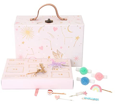 Meri Meri Haarschmuck Adventskalender Koffer