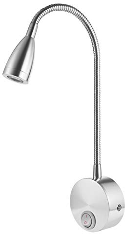 EXCEART 1 x LED-Wandleuchte, flexibel, mit drehbarem Arm, Nachttischlampe mit warmer Beleuchtung, zum Lesen und Dekorieren des Zimmers