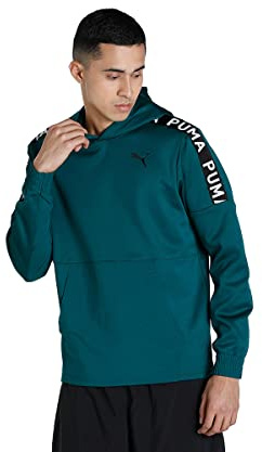 PUMA Herren Fit Pwrfleece Hoodie Pullover
