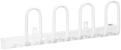 HOMCOM 2 Pairs Electric Shoe Dryer, Wall Mounted Shoe Warmers with Constant Temperature for Boots, Leather Shoes, Socks, White