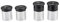 JUIYU Teleskop-Zubehör-Set 4PCS/Set Astroteleskop Zubehör H20mm H12.5mm H6mm SR 4mm 0.96 Zoll 24.5mm Okular Teleskop-Kamera