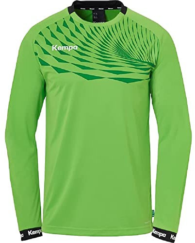 Kempa Herren Wave 26 Longsleeve Jungen Sport Langarmshirt Sport-Pullover, Hope Grün/Lagune, S EU