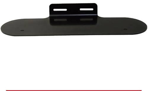 Aokicase Compatible with Bose TV Speaker Holder Wall Mount Bose TV Speaker Stand Accessories with Integrated Cable Management, Smart Home Speaker Accessories Rack (Bose TV Speaker, Black) 2 Pieces