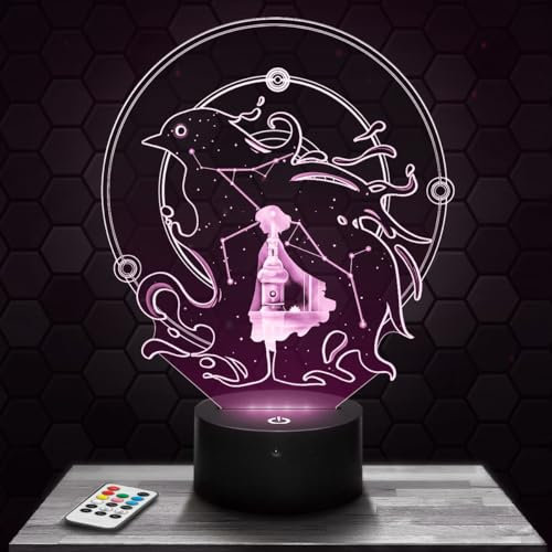 Lampe Gris deco chambre garçon Lampe 3D Gris objet Gaming Gamer Jeux video idée cadeau décoration lumière tamisée veilleuse deco bureau. Idée Cadeau Noel adolescent original