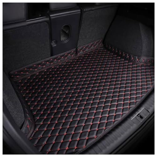 Coche Alfombrillas para Maletero para Volvo XC40 2018 2019 2020 2021 2022, Protector Tronco Bandeja Alfombra Mpermeable Resistente ArañAzos Accesorios,A/Blackred