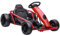 HOMCOM 24V Electric Go Kart for Kids Age 8+, Drifting Ride-On Racing Go Kart with Slow Start, Music, Horn Honking and Safety Belt, Red