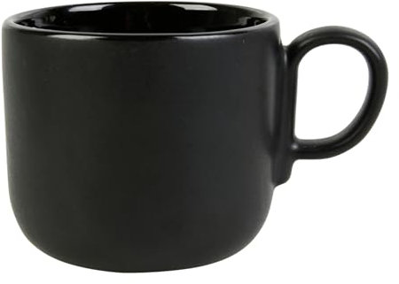 Tasse 12 cl New bone Gamme CYRILLIQUE Ø 6.5 cm H 6 cm Coloris Noir