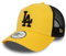 New Era Los Angeles Dodgers Truckercap MLB Kappe Baseball Fan verstellbar Cap Snapback gelb LA - One-Size
