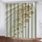 Verdunklungsvorhänge 3D Goldene Kugelkunst Digitaldruck Ösenvorhang 2Er Set 230X234Cm (HxB) Verdunkelungsvorhang Thermo Vorhang Blickdicht Gardinen Wohnzimmer Schlafzimmer Kinderzimmer