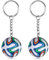 2 Stücke Schlüsselanhänger Fussball Geschenke Fußball Schlüsselbund,Mini Fußball Schlüsselanhänger,3D Fußball Sport Keychain,Kreatives Fußball Persönlichkeit Anhänger für Kinder Party Dekoration