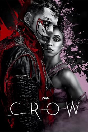 The Crow Movie Poster 2024 Movie Poster Print Unframed A5 A4 A3 A2 A1 Maxi Art Wall Art Home Decor Movies Cinema 2791 (A3-29.7cm x 42cm)