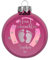 Weihnachtskugel mit Gravur (Rosa Glänzend, 1. Weihnachten)