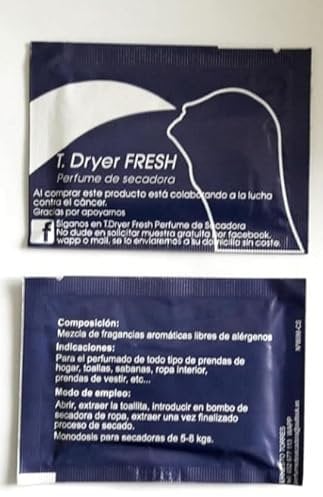 Lingettes pour sèche-linge bleu ciel