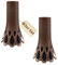 2X Grabvase mit Sockel Gewicht Friedhofvase Grabschmuck Blumenvase Friedhof Grab Vase Bronze 1,3 L Frostsicher