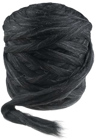 1m Filzwolle meliert Märchenwolle Merino Nassfilzen Trockenfilzen Spinnen Meterware, Farbe Wolle:042 schwarzgrau