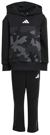 adidas Unisex Kids Seasonal Essentials Camo Fleece Jogginganzug Kleinkinder