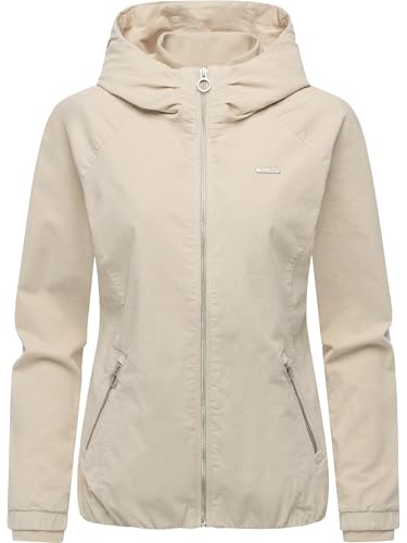 Ragwear Damen Cordjacke Übergangsjacke aus Kord mit Kapuze Dizzie Cordy YOUMODO XS-3XL