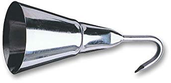 F. DICK Schabglocke (Glocke mit Haken, Edelstahl, rostfrei, Höhe 16 cm) 90006150