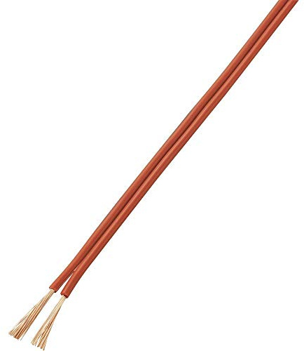 TRU Components 1567144 Litze LiY-Z 2 x 1mm² Rot, Schwarz 20m