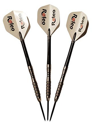 Roleo Profi Steeldartpfeile Professional - 80% Tungsten - 3er Set 16g inkl. Box