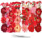 150 Stück Rote Getrocknete Gepresste Blumen für Harz - YouthBro Echte Naturblumen Kräuterset für DIY Schmuck, Kerzen, Seifen, Vasenherstellung, Nagelkarten, Scrapbook-Kunsthandwerk