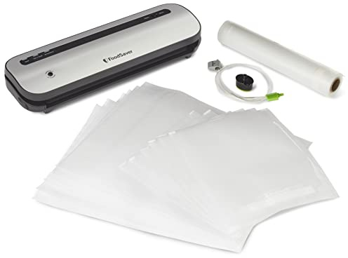 FoodSaver Space-Saving Vacuum Sealer with Bags and Roll