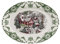 Blanc Mariclò Vassoio da portata ovale natalizio in ceramica WINTER WONDERLAND 2 varianti (1pz) PICCOLO