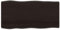 vidaXL Tischplatte, Holzplatte für Tisch Esstisch Couchtisch, Massivholzplatte Handgefertigt mit Baumkante, Ersatztischplatte, Dunkelbraun 100x50x(2-4) cm Massivholz Behandelt
